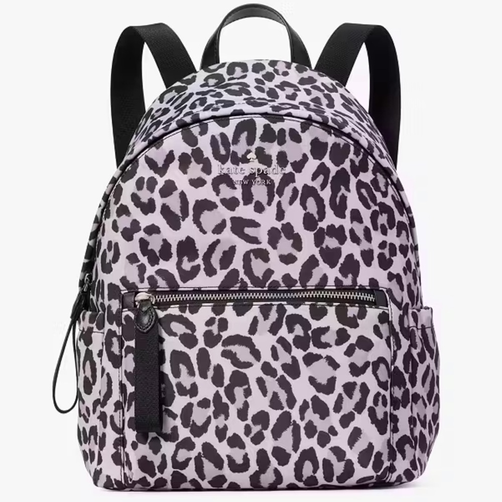 Kate Spade Chelsea Spotted Leopard Print Medium Backpack
Violet Mist
NWT - Picture 5 of 16